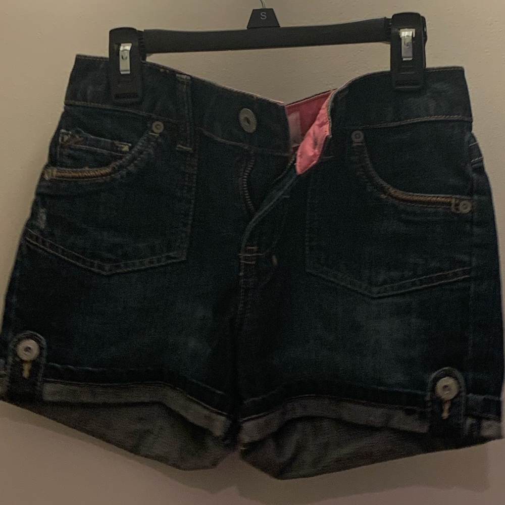 SO‎ Girl's Shorts Dark Wash Size 12